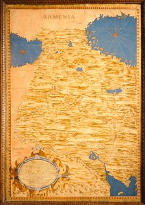 आर्मेनिया का नक्शा
